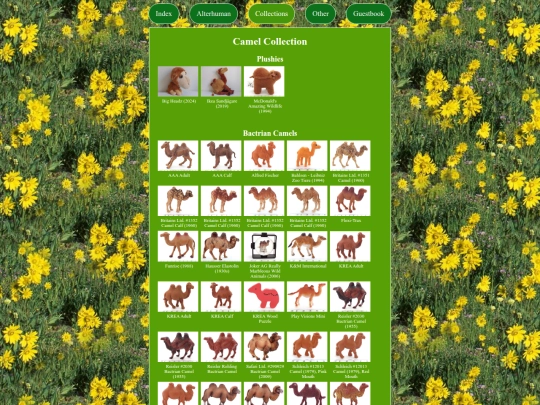 collections/camels screenshot
