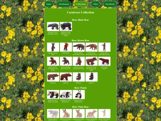 collections/carnivores screenshot