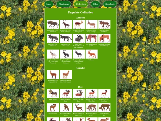collections/ungulates screenshot