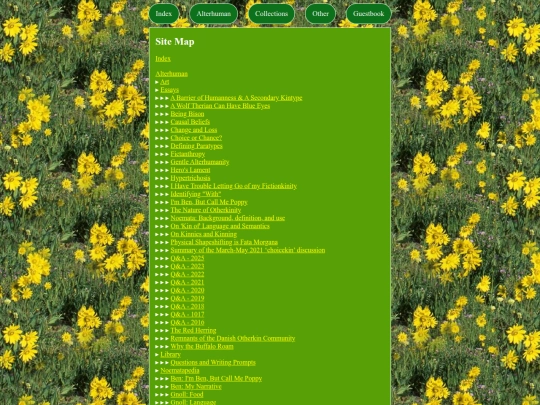 sitemap screenshot