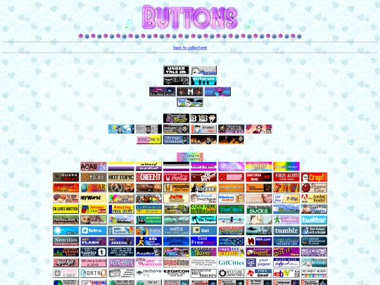 collections/buttons screenshot