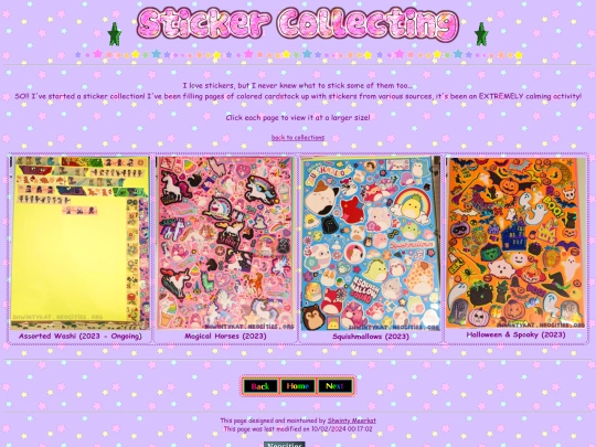 collections/stickerbook screenshot