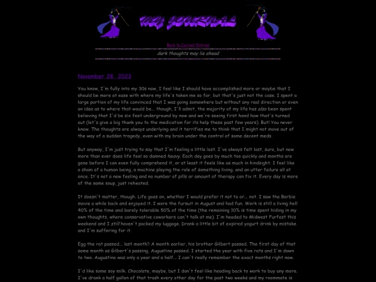 diary/2023 screenshot