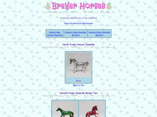 ponies/breyer screenshot