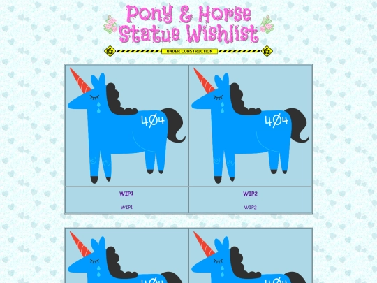 ponies/ceramicwishlist screenshot