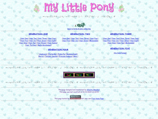 ponies/mlp screenshot