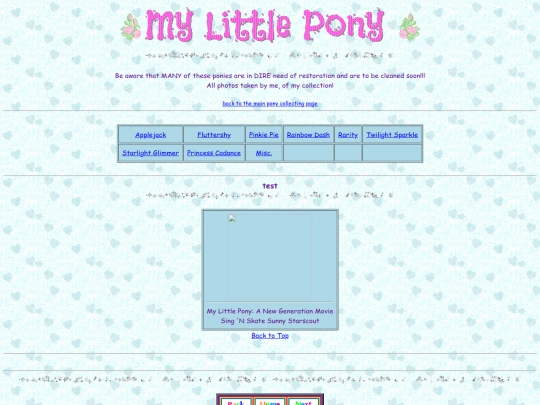 ponies/mlp/gen5 screenshot