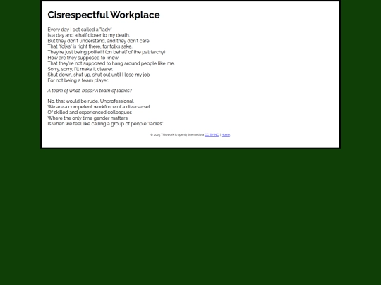 cisrespectfulworkplace screenshot
