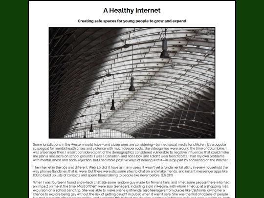 healthyinternet screenshot