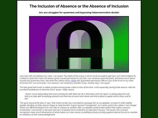 inclusionofabsence screenshot