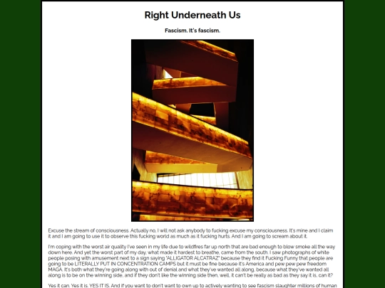 rightunderneath screenshot