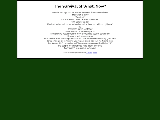 survivalofwhatnow screenshot