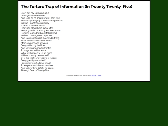 twentytwentyfive screenshot