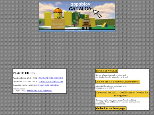 catalog screenshot