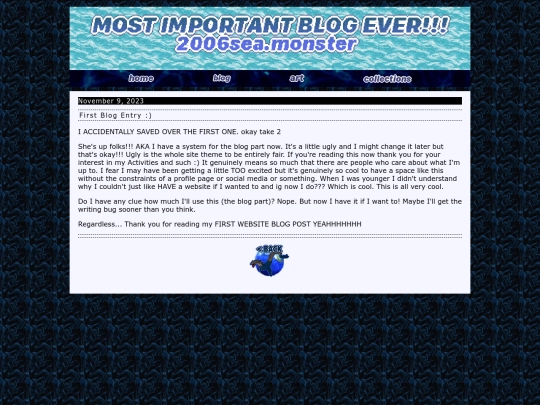 blog/entry1 screenshot