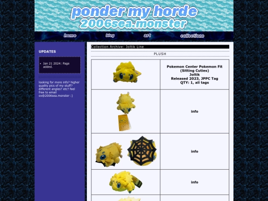 collections/joltik screenshot