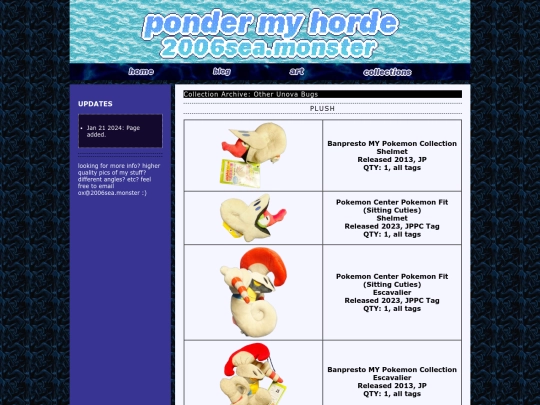 collections/morebugs screenshot