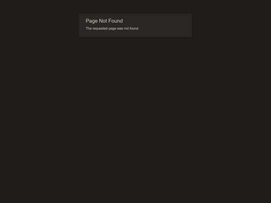 not_found screenshot