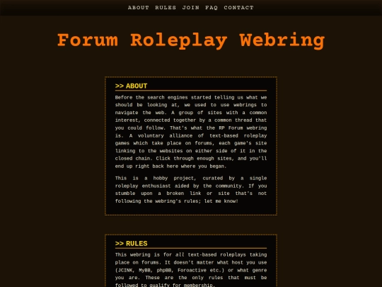 webring screenshot