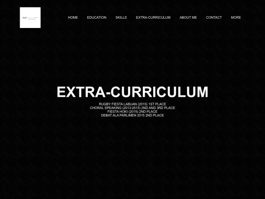 curriculum screenshot