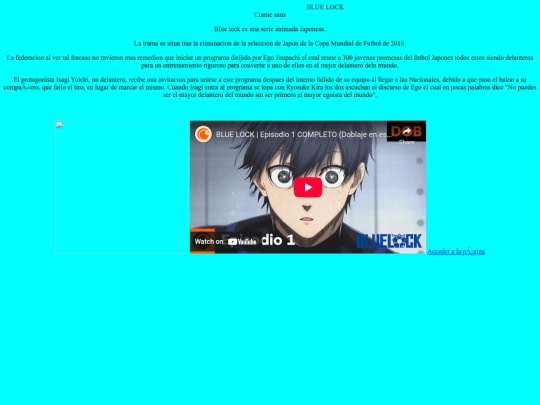BLUE LOCK screenshot