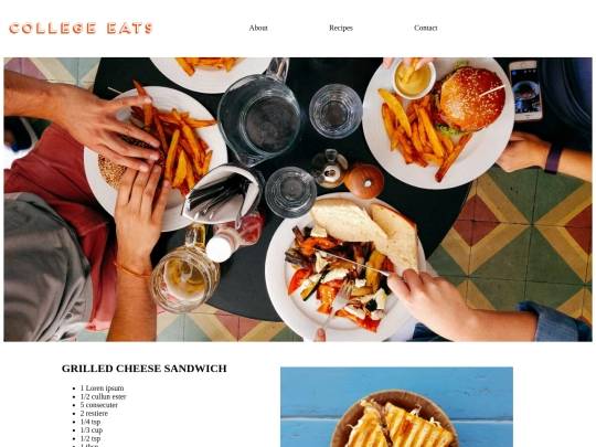 grilledcheese screenshot