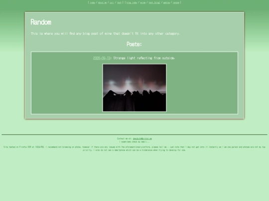 blog/random screenshot