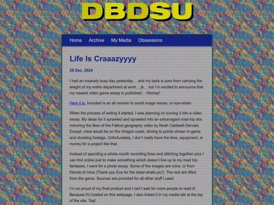 posts/2024-12-28-Life-Is-Craaazyyyy screenshot
