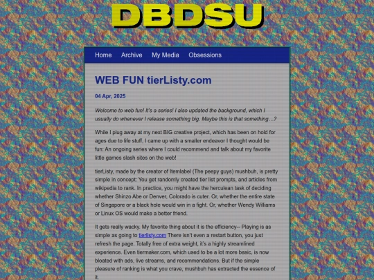 posts/2025-04-04-WEB-FUN-tierListy.com screenshot