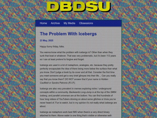 posts/2025-05-23-The-Problem-With-Icebergs screenshot