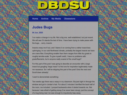 posts/2025-06-04-Judes-Bugs screenshot