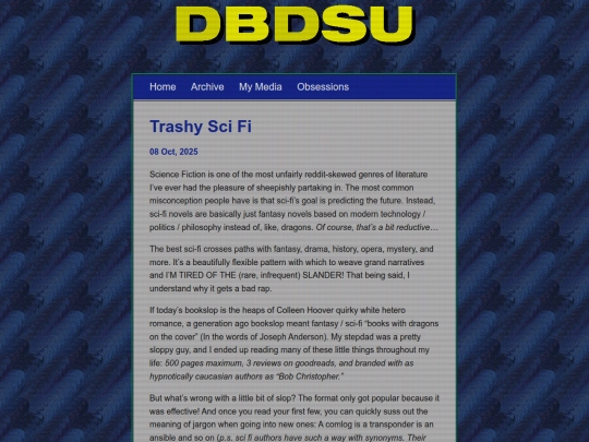 posts/2025-10-08-Trashy-Sci-Fi screenshot