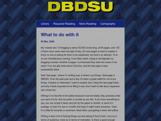 posts/2026-03-05-What-To-Do-With-It screenshot