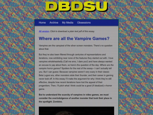 posts/Vampire-Games screenshot