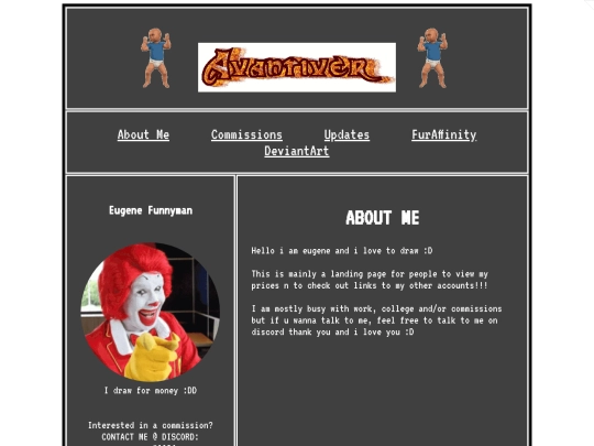 aboutme screenshot