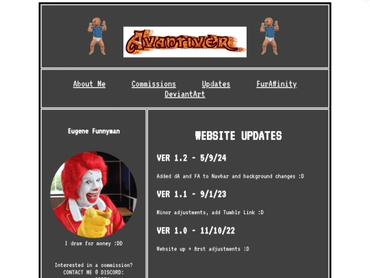 updates screenshot