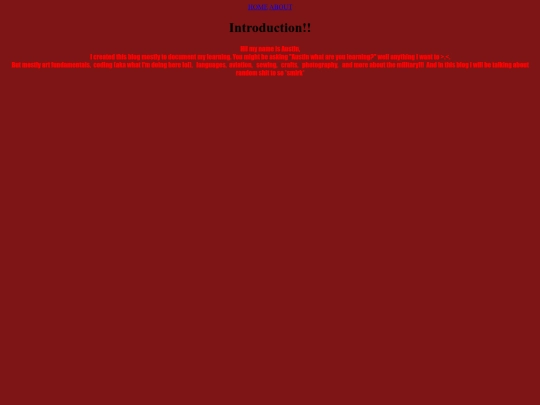 Aboutme screenshot