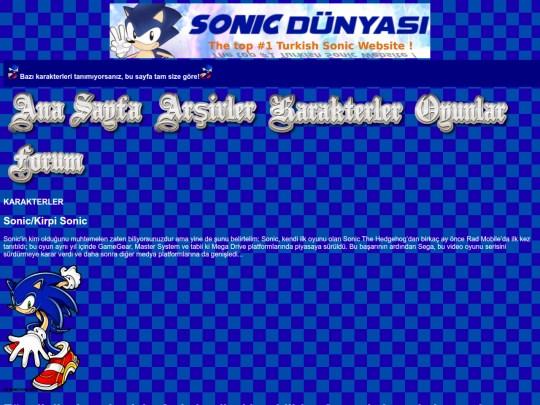 karakterler screenshot