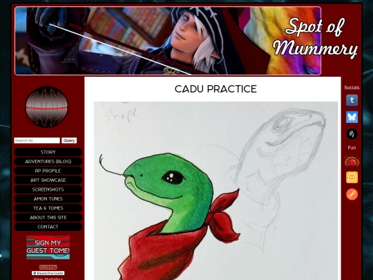 art-showcase/art/cadupractice screenshot