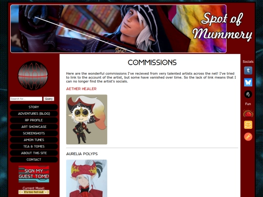 art-showcase/commissions screenshot