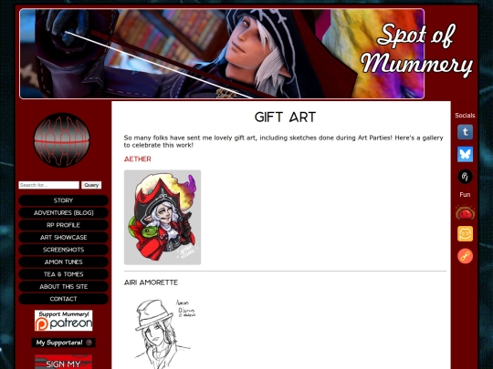 art-showcase/giftart screenshot