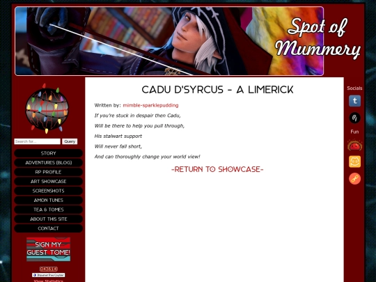 art-showcase/writing/cadupoem screenshot