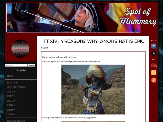 blog/FFXIV/posts/2019-04-01-4-Reasons-Why-Amons-Hat-is-Epic screenshot