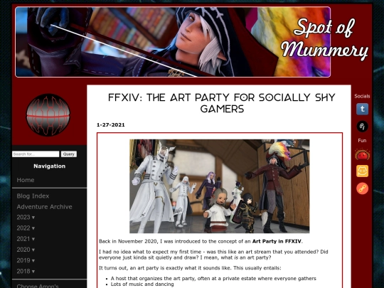 blog/FFXIV/posts/2021-01-27-The-Art-Party-for-Socially-Shy-Gamers screenshot