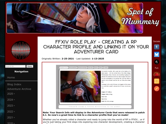 blog/FFXIV/posts/2021-02-25-FFXIV-Role-Play-Creating-a-RP-Character-Profile-and-Linking-it-on-your-Adventurer-Card screenshot