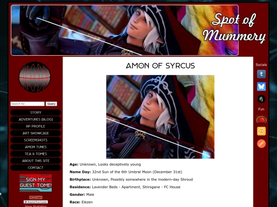 profiles/amon screenshot