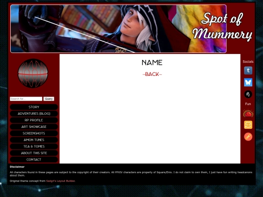 profiles/template screenshot