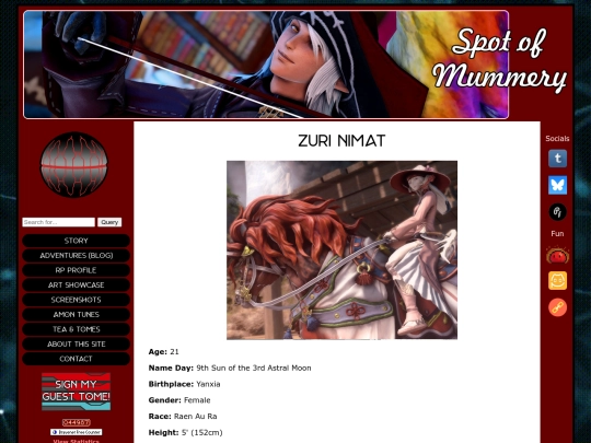 profiles/zuri screenshot