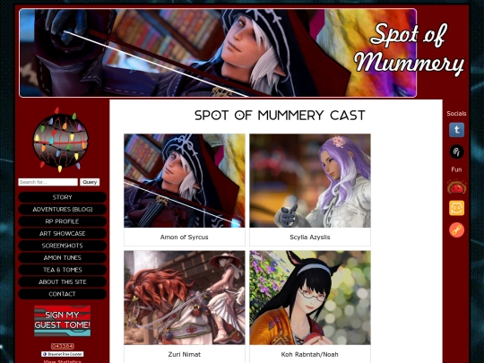 spot-of-mummery-cast screenshot