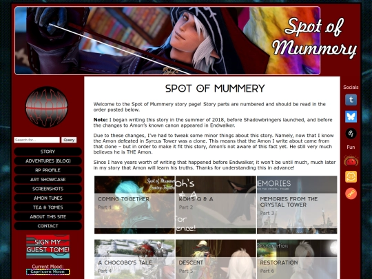 tales/spot-of-mummery screenshot